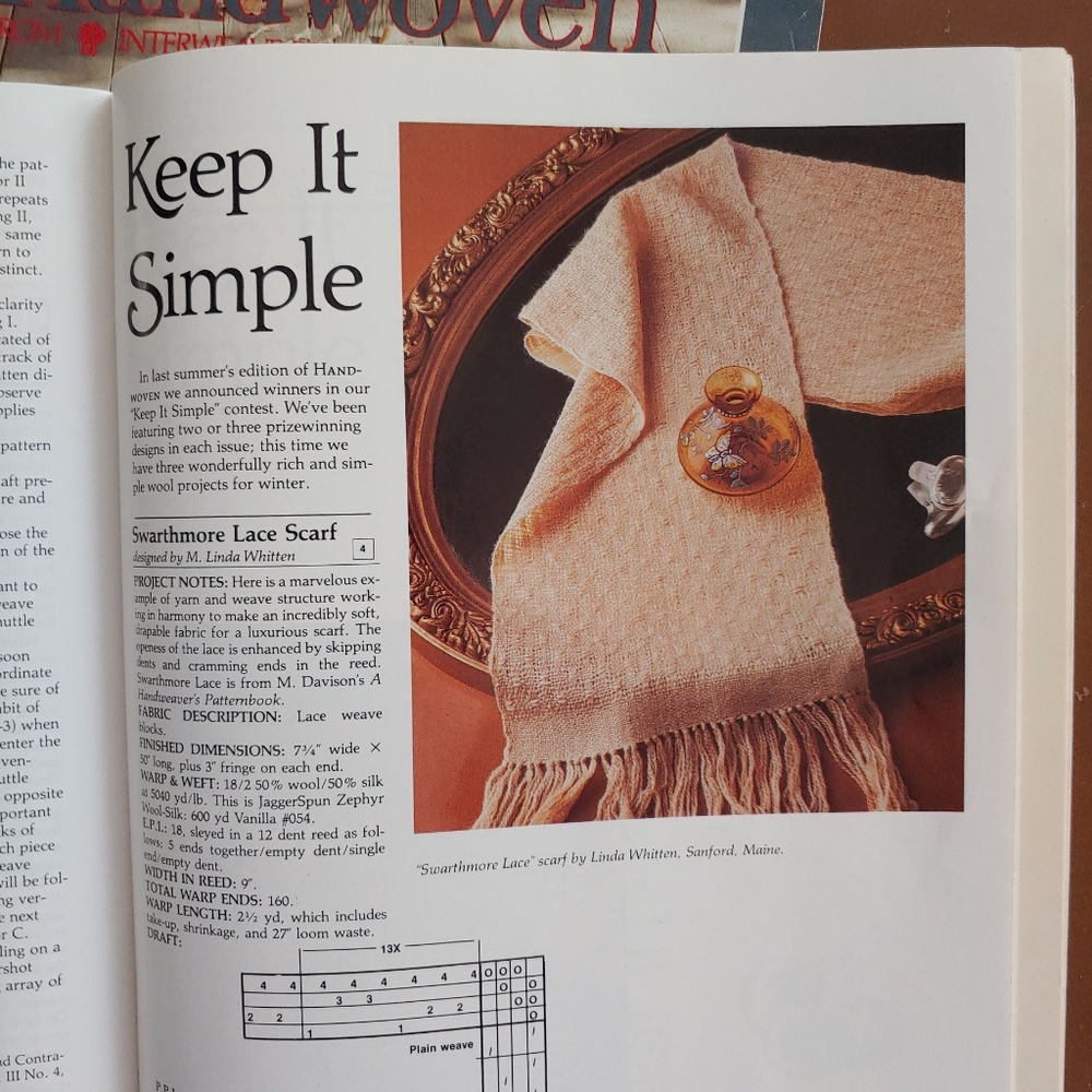 HANDWOVEN Weaving Magazine 1985 - Picture 10 of 10